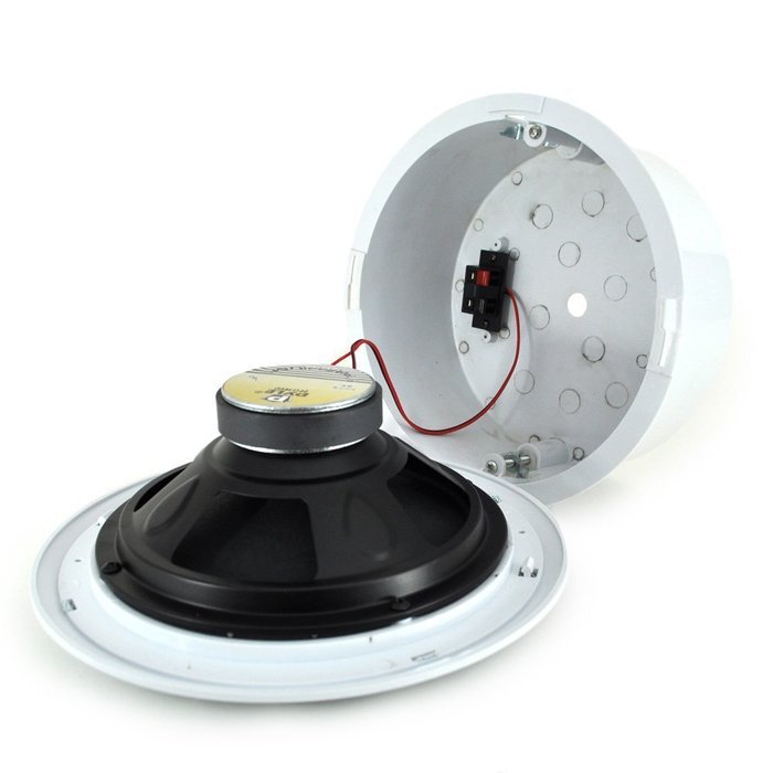Pyle Home PDICS82 8-Inch Full Range Speaker Flush Mount Encolsure System N3