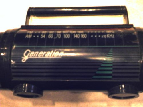 Retro-style Generation Am/fm Portable Boombox Radio-small Size Version N9