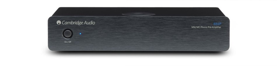 Cambridge - Azur 651P MM/MC Preamp (Black)