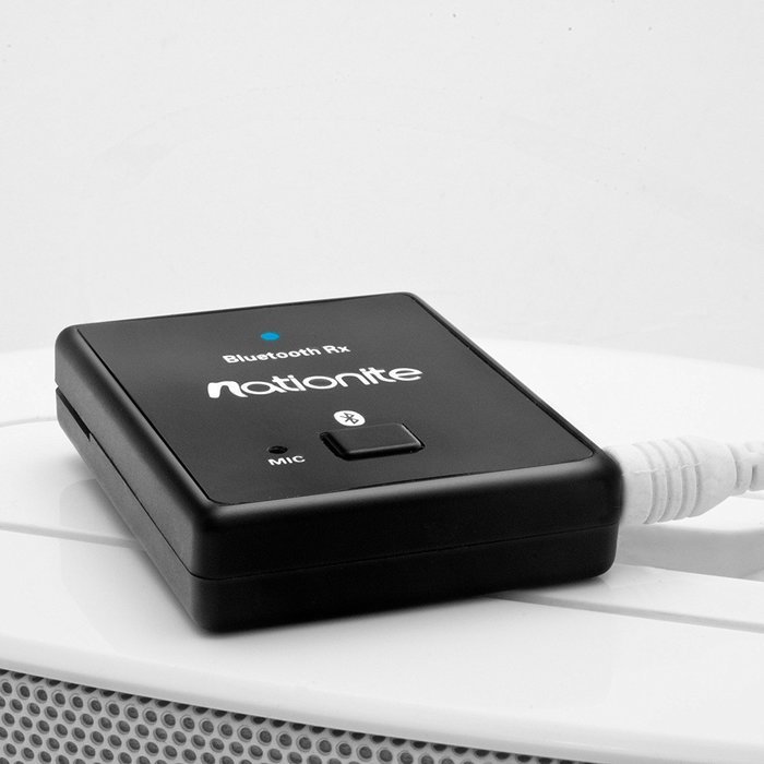 Nationite RX41 Portable Bluetooth Audio Receiver w/Built-in Battery - Stream From Your iPhone or Other Bluetooth... N3