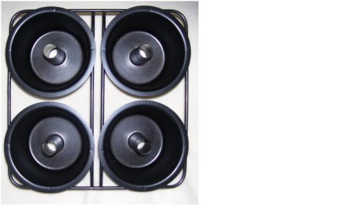 Non-Stick Angel Food Pan - 4 Mini Cakes