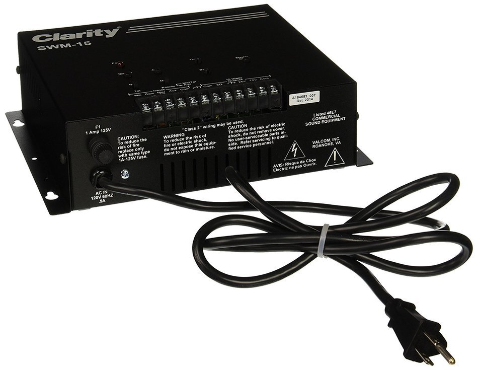 Valcom SWM-15 15-watt Wall Mount Utility Amplifier
