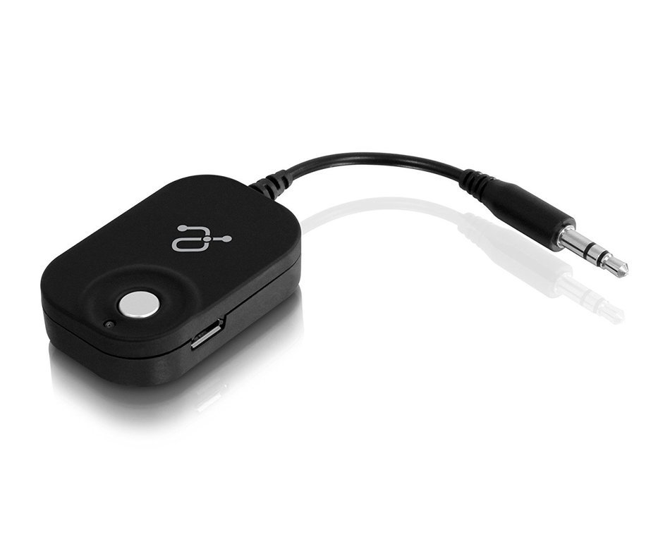 Aluratek AIS11F Bluetooth Receiver, Bluetooth Adapter, Hands-Free Car Kits, Mini Wireless Music Adapter for Home...