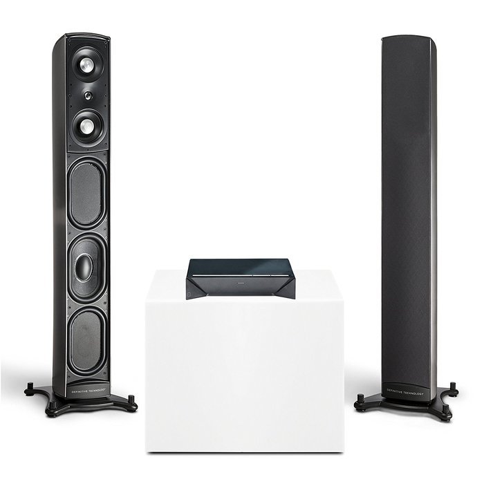 Definitive Technology Mythos ST-L SuperTower with Built-In Powered Subwoofer - Each (Black) N5
