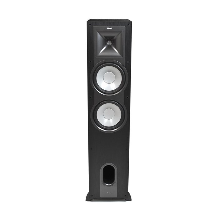 Klipsch KF-28 Icon Dual 8-Inch 2-Way Floorstanding Speaker (Black Ash) N5