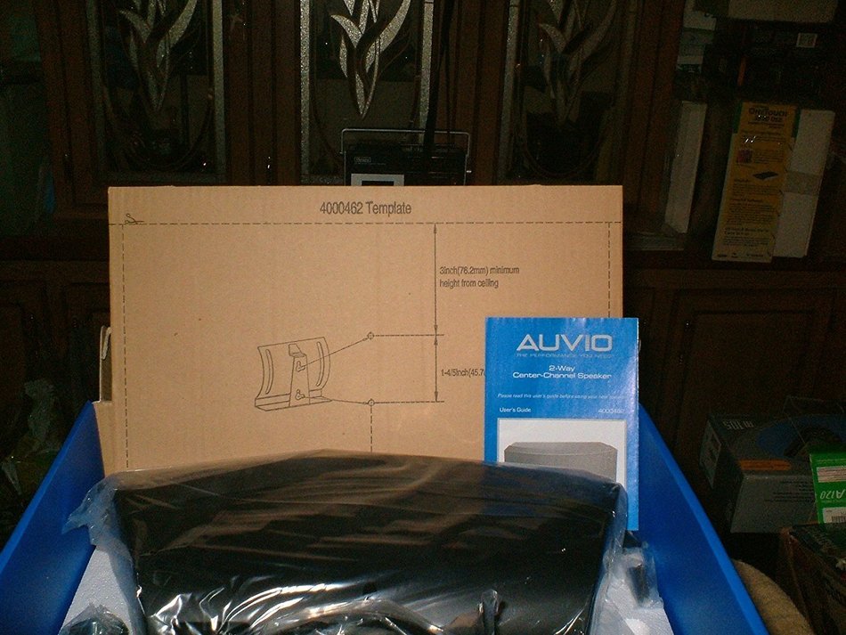 AUVIO 2-Way Center-Channel Speaker N9