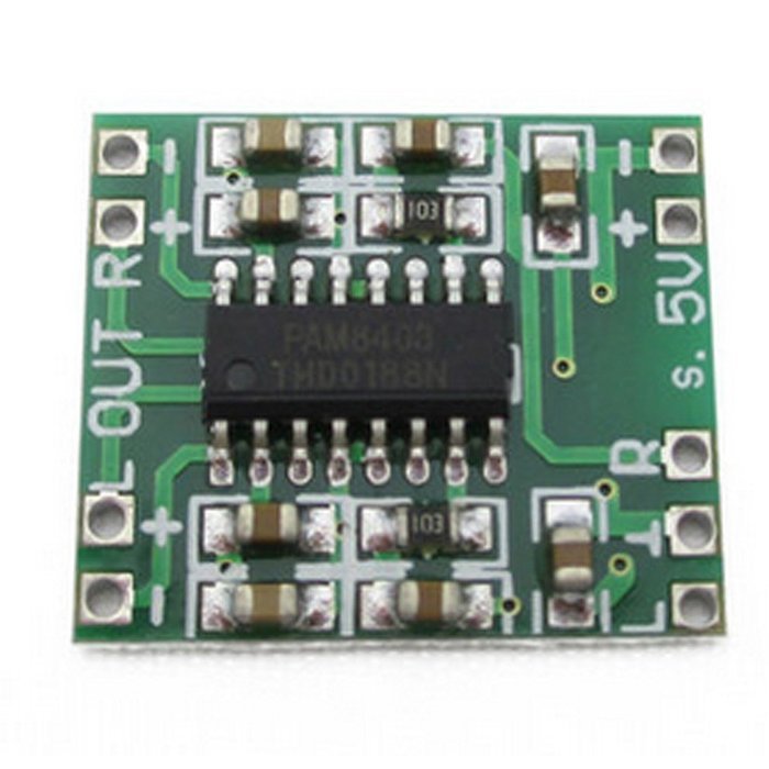 Freedi Mini PAM8403 5V Digital Amplifier Board USB Power Supply Amplifier Board