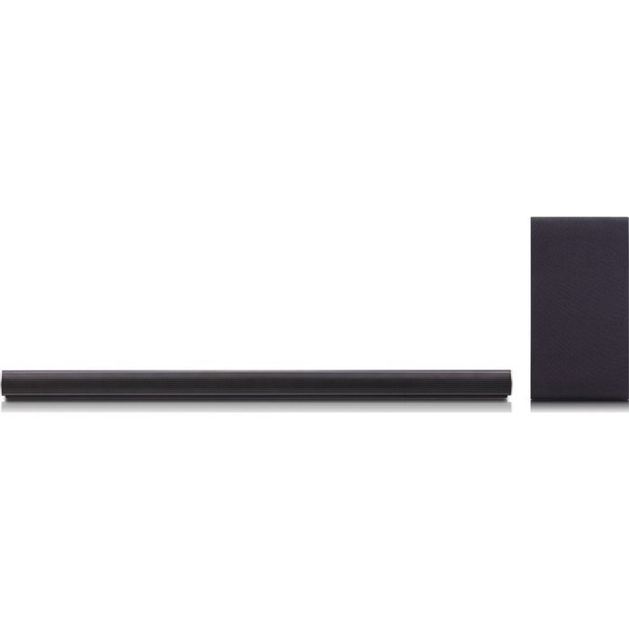 LG SH5B 2.1ch 320W Soundbar with Wireless Subwoofer + Bluetooth Connectivity Bundle includes Sound Bar, Screen... N3