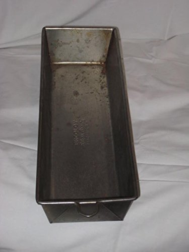 Ekcoloy Silver Beauty Tin Cake Baking Pan / Meat Pate Mold Tureen N5