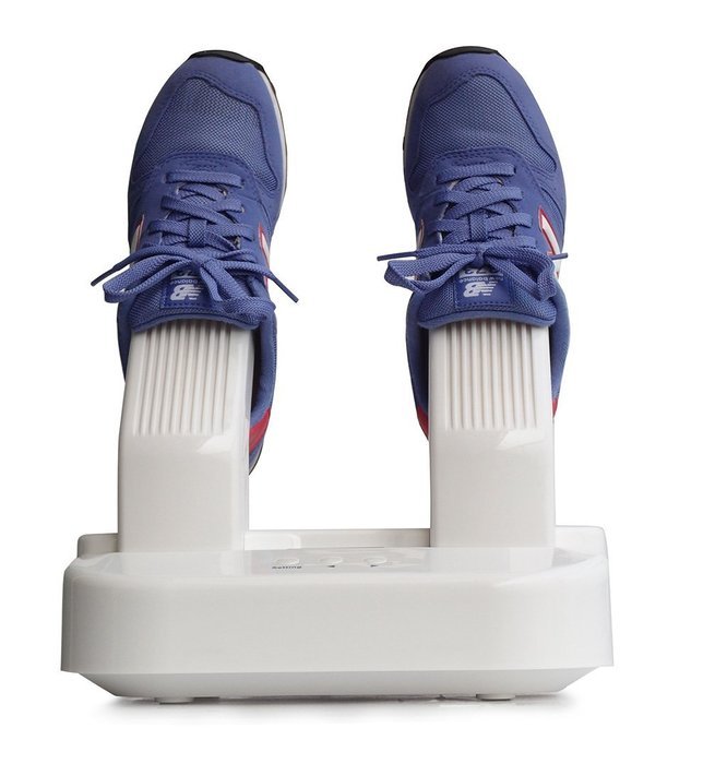 Infrared Sensing Shoes Sterilizer & Dryer - White - For Shoes, Boots, Helmet, Glooves and Socks