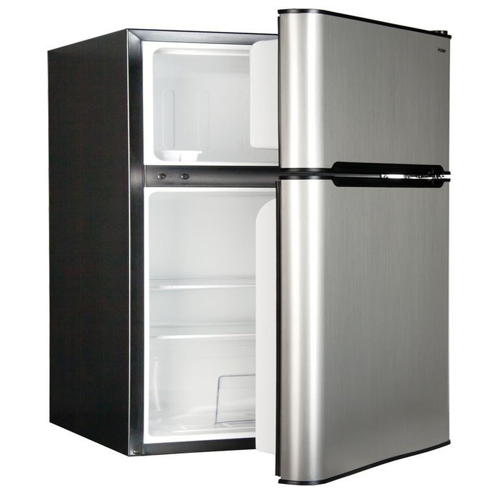 Haier HC31TG42SV 3.2 cu. ft. Top Mount Refrigerator/Freezer, Stainless Steel N3