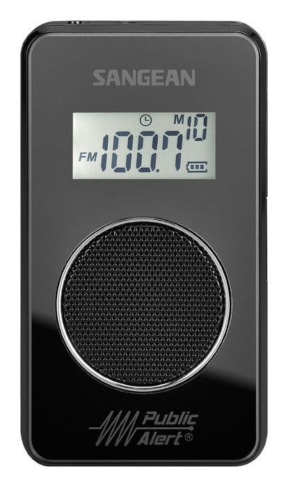 Sangean Portable Pocket Size Digital AM/FM Radio with 7 NOAA Weather Channels & Built-in Speaker N3