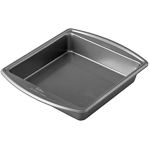Wilton Advance Select Premium Nonstick 9-Inch Square Cake Pan in Gunmetal