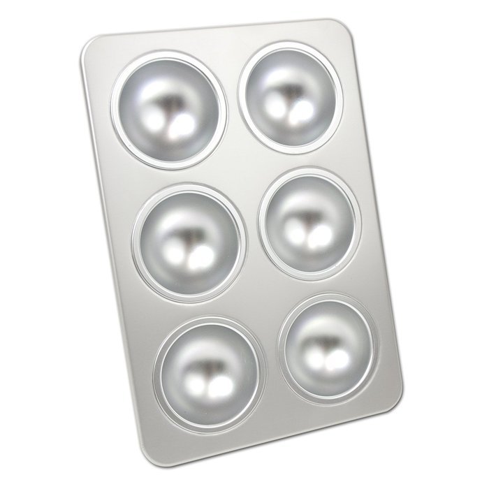 Fat Daddio's Perfect Pan for Snow Balls and Hemisphere Shape Treats N4