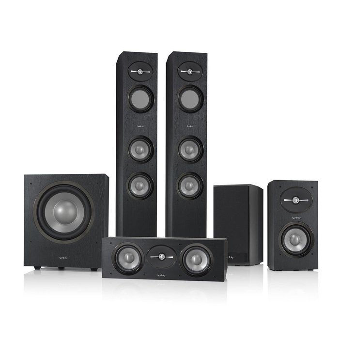 Infinity Reference 5.1 Home Theater Speaker Package (Black) N5