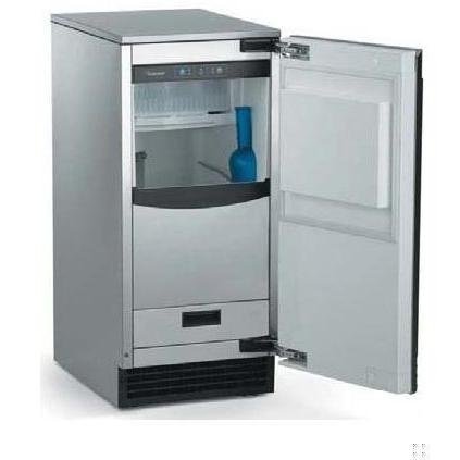 15" Brilliance Ice Machine with Gravity Drain Finish: Black