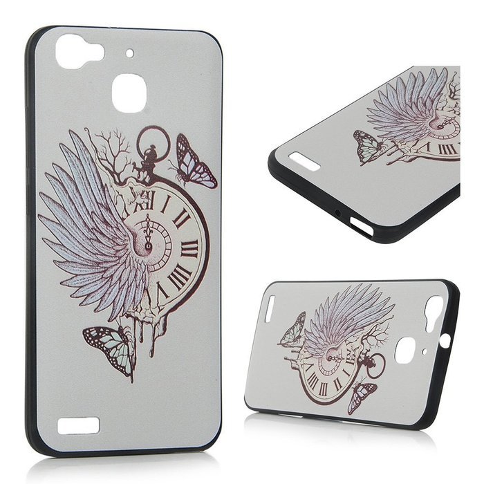 Enjoy 5S Case, Huawei Enjoy 5S Case - BADALink Flexible Soft TPU Rubber Skin Gel Bumper Ultra-thin Slim Fit Anti-shock... N21