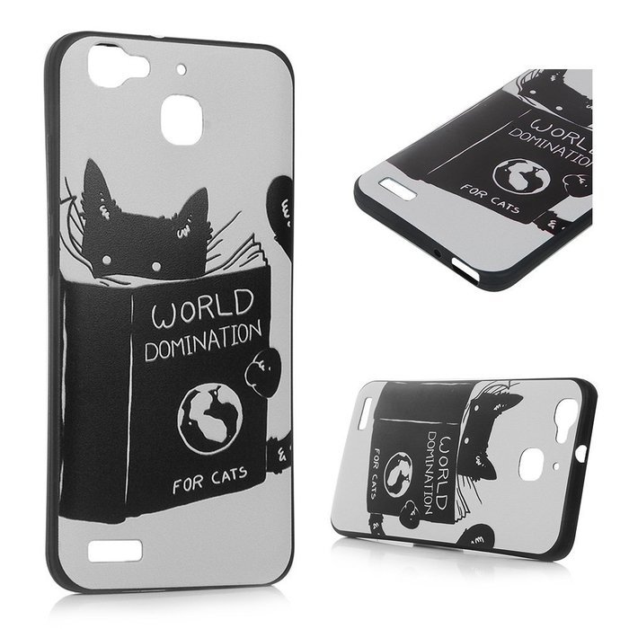 Enjoy 5S Case, Huawei Enjoy 5S Case - BADALink Flexible Soft TPU Rubber Skin Gel Bumper Ultra-thin Slim Fit Anti-shock... N23