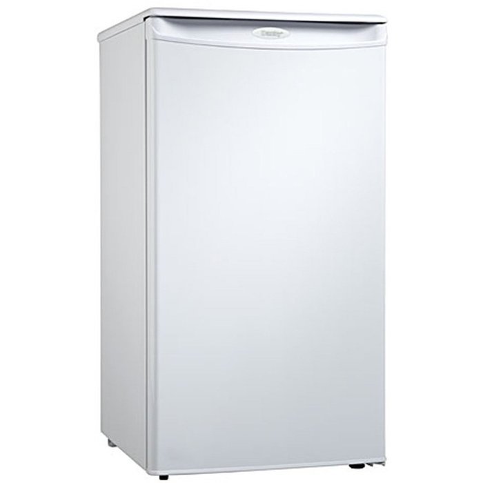 Danby DCR34W 3.2-Cubic Foot Compact Refrigerator with Freezer, White