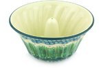 Polish Pottery Bundt Cake Pan 10-inch Prairie Land UNIKAT N4