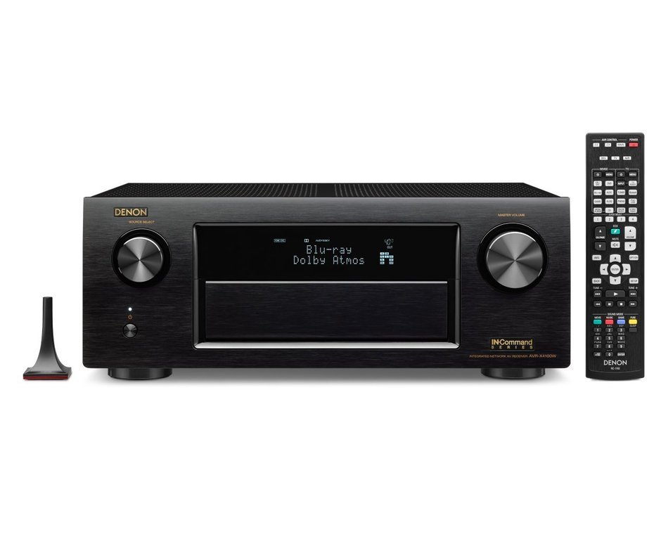 Denon AVR-X4100W 7.2 Network AV Receiver with Wi-Fi, Bluetooth and Dolby Atmos N5