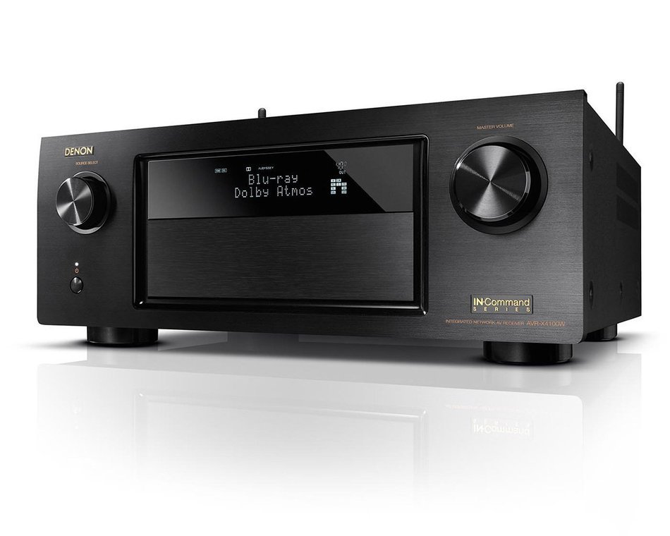 Denon AVR-X4100W 7.2 Network AV Receiver with Wi-Fi, Bluetooth and Dolby Atmos N6