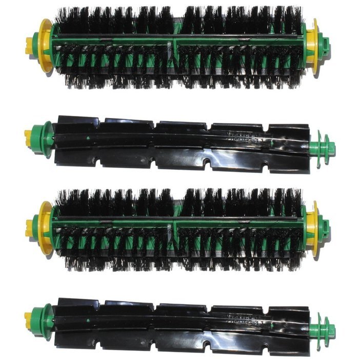 Hongfa Roomba 500 Series Bristle Brush and Flexible Beater Brush - Replacement for Irobot 82501 and 82301 Brush... N11