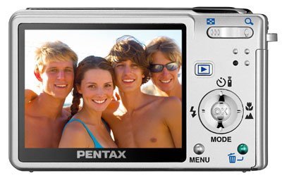 Pentax Optio S7 Digital Camera 7MP 3x Optical Zoom N3