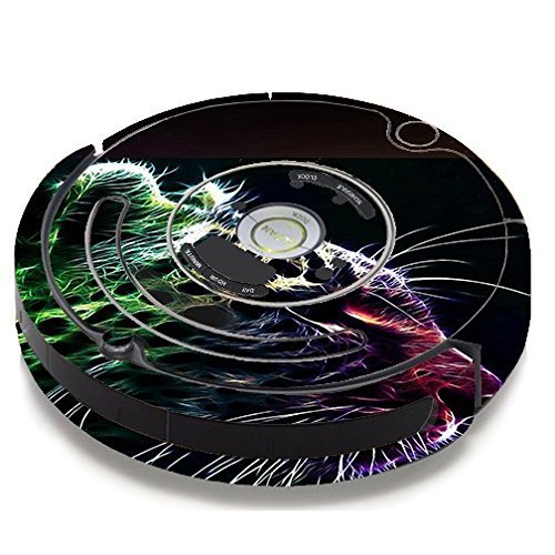 Skin Decal Vinyl Wrap For IRobot Roomba 650 655 Vacuum / Color Leopard