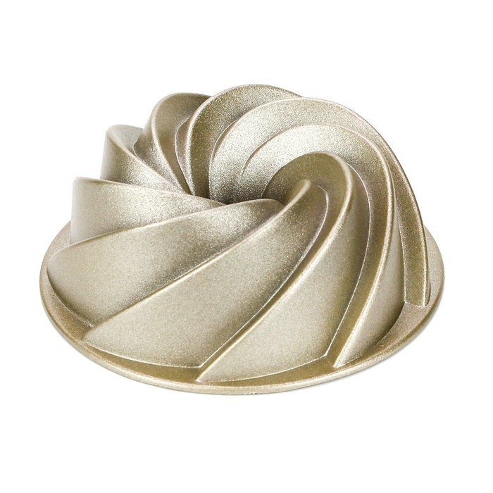 Ezeso Non-Stick Carbon Steel Cake Bundt Pan for Baking,Bakeware (Lily) N22