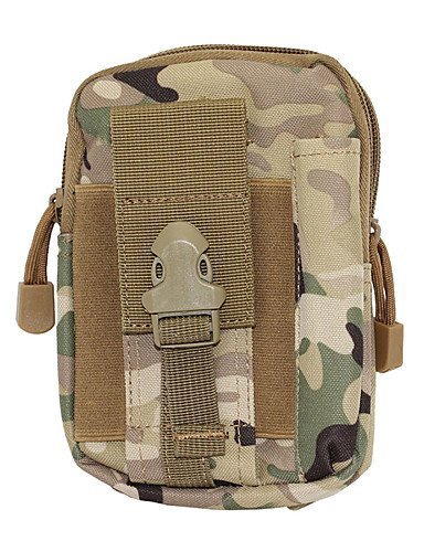 SB@Outdoor Multi-functional Water-resistant Waist Bag - Forest Camouflage