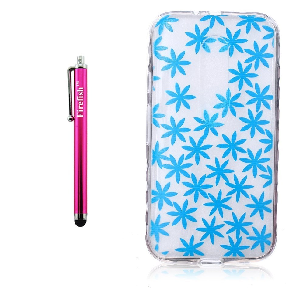 Moto G (3rd Gen) Case, Firefish Colorful Pattern TPU Durable Soft TPU Back [Soft-Flex] [Shock Absorption Technology... N258
