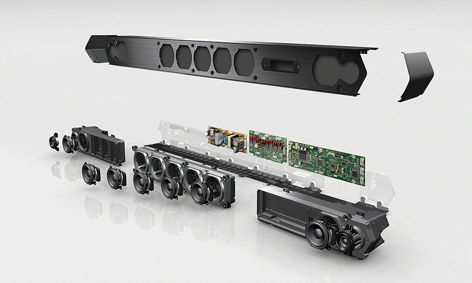 Sony HTST5 Premium Sound Bar with Wireless Subwoofer N5