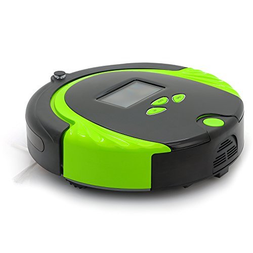 Automatic Vacuum Cleaner "Merrao RF1" - Self Charging Feature, 3.5 Inch Screen, Two Brushes, 500 ML Capacity N7