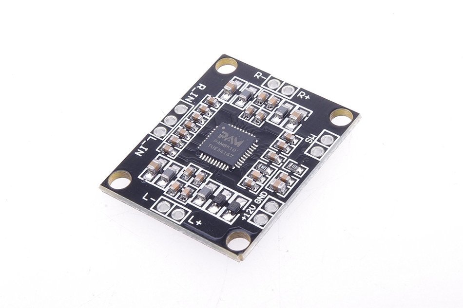 SMAKN&reg; Mini Hi-Fi PAM8610 2X10W Dual Channel D Class Stereo Amplifier Board