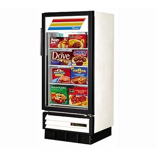 True GDM-10F Freezer Merchandiser 25" 1 Section 1 Glass Door
