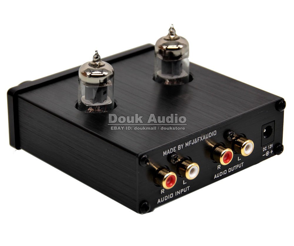 Douk Audio Mini J Valve Vacuum Tube Pre Amplifier Stereo Hifi