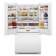 Whirlpool Model # WRF540CWBW 20.0 cu. ft. French Door Refrigerator in White, Counter Depth N3