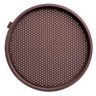 Lekue Silicone Perforated Pizza Pan, Brown N2