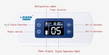DISON Portable Insulin Cooler 2-8&deg;C Refrigerated Small Box Drug Reefer Cold Quickly Car refrigerator N3