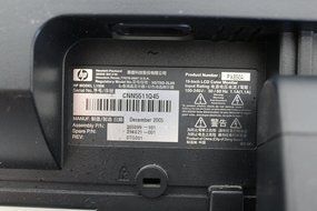 HP 19&quot; LCD TFT Monitor W/ Stand VGA L1906 PX850A Grade A N6