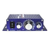 1 X 12v 2.0 Channel Hifi Stereo Car Home Mini Audio Amplifier 200w Aluminum Case