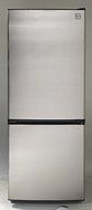 Avanti FFBM102D3S Bottom Mount Frost Free Freezer/Refrigerator, Black with Stainless Steel Doors N2