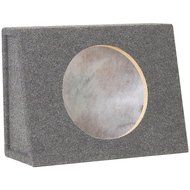 Scosche SET12CC 12-Inch Single Truck Subwoofer Enclosure (Grey/Black)