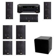 M&amp;K Sound LCR750 Loudspeaker 7.1 HRS12 Denon AVR-X5200W