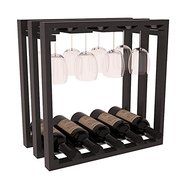 Wine Racks America Ponderosa Pine Lattice Stacking Stemware Cube. 13 Stains to Choose From! N4