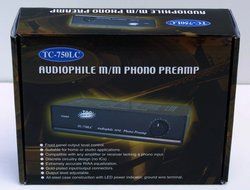 TCC TC-750 BLACK Audiophile Phono Preamp; includes optional PREMIUM HIGH POWER AC Adaptor N2