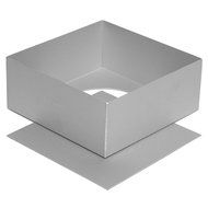 Square Cake Pan - Loose Based 8&quot;