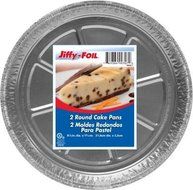 Jiffy Round Cake Pan 2-Count (Pack of 15)