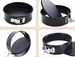 Non-Stick Spring Form Pan Baking Round Tray Cake Tin DIY Birthday Party (9 inches / 23cm) N8
